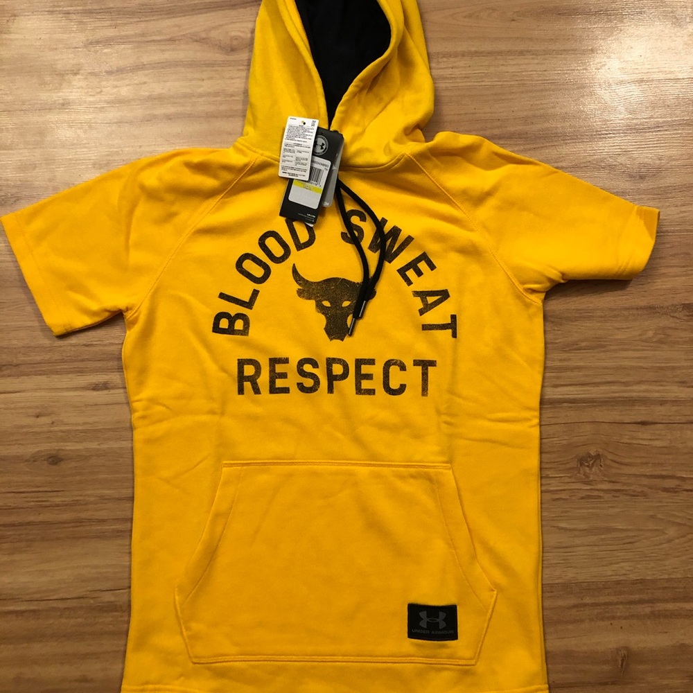 Under Armour Project Rock Blood Sweat Respect Hood